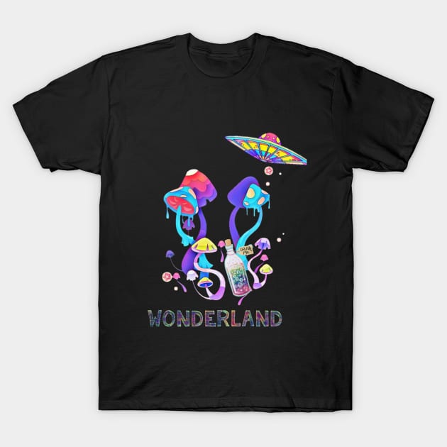 wonderland design T-Shirt by claire83